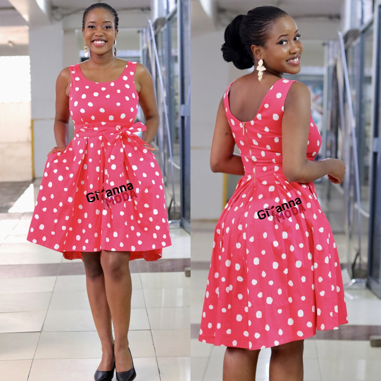 Closet Pink Polka Dot Skater