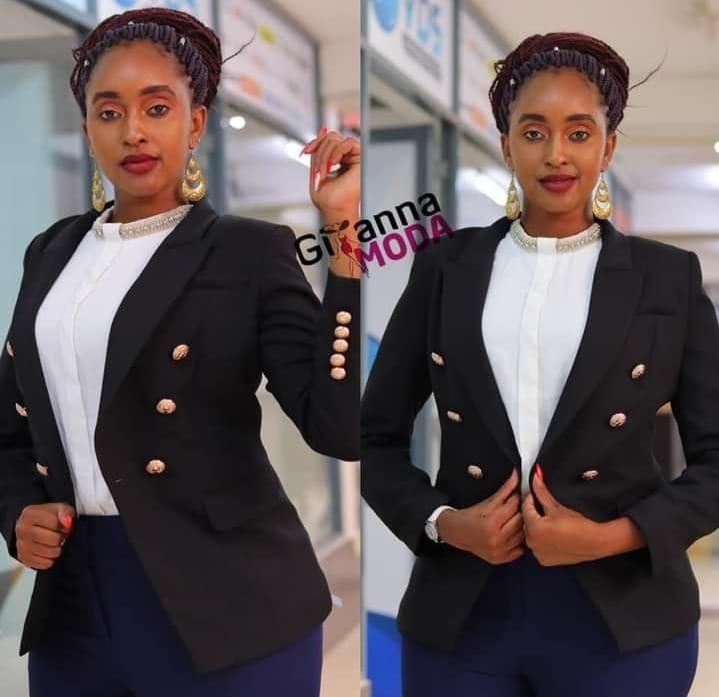 Double Breasted Blazer in Black