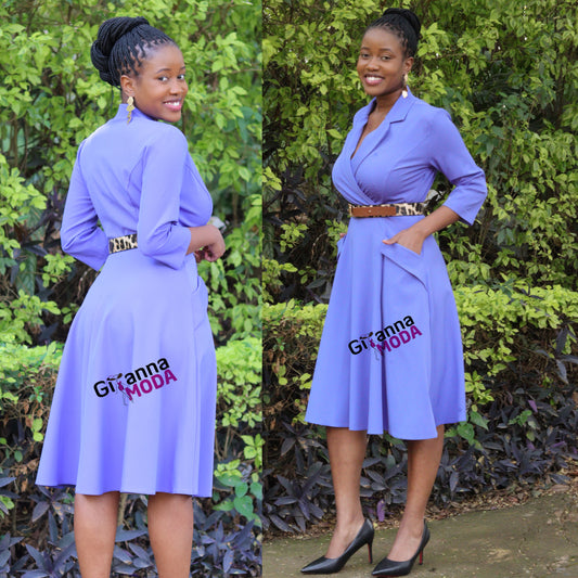 Violet Leo Belted Skater