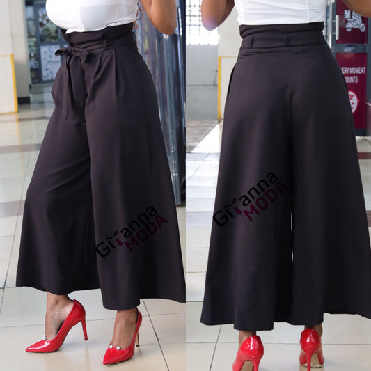 Black Wide Leg Trouser